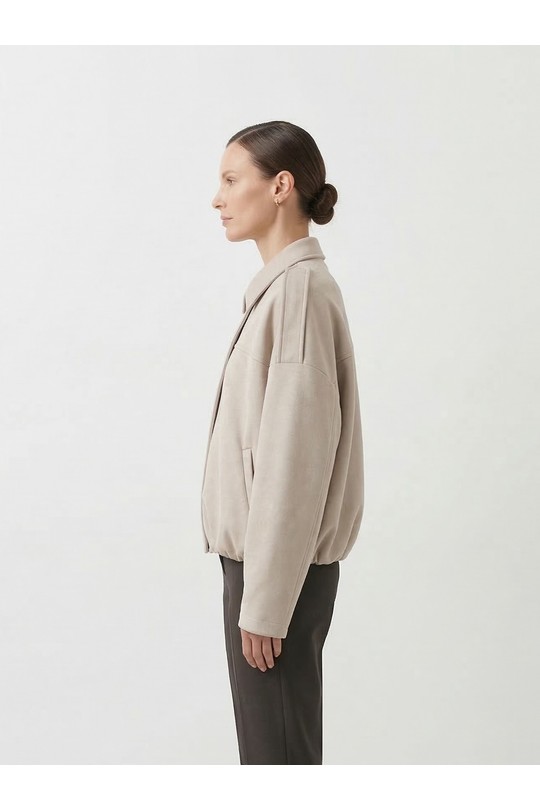 Vestes  Femme Beige Kzell 8788 Efashion Paris