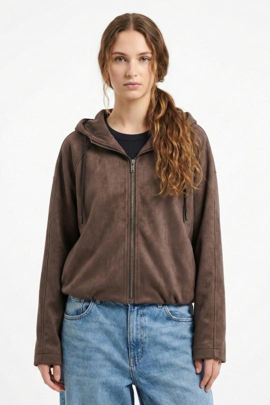 Vestes  Femme Beige Kzell 8823 Efashion Paris