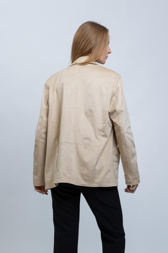 Vestes  Femme Beige Kzell 8826 Efashion Paris