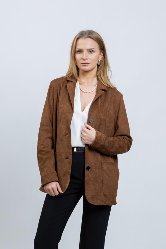 Vestes  Femme Beige Kzell 8826 Efashion Paris