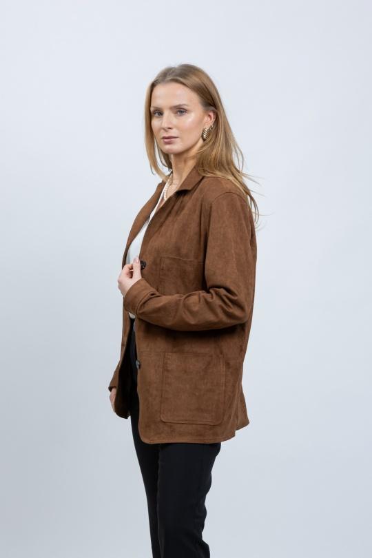 Vestes  Femme Beige Kzell 8826 Efashion Paris
