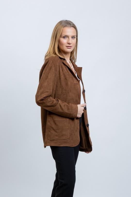 Vestes  Femme Beige Kzell 8826 Efashion Paris