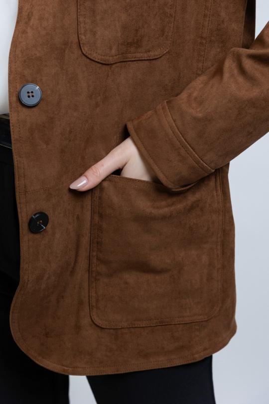 Vestes  Femme Beige Kzell 8826 Efashion Paris