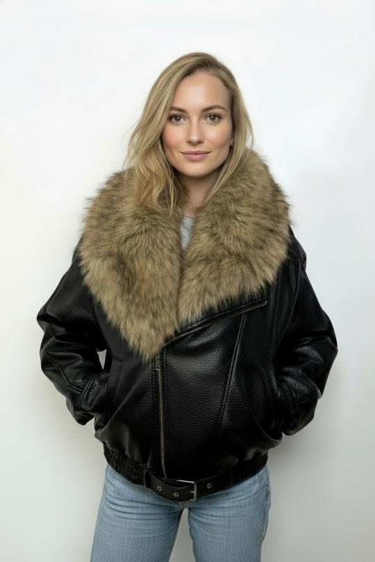 Jackets Women Black Kzell 8835 Efashion Paris