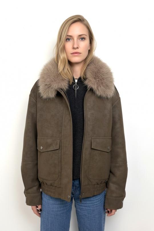 Manteaux Femme Choco Kzell 8830 Efashion Paris