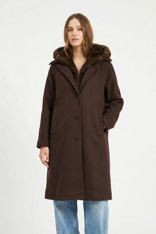 Manteaux Femme Choco Kzell 8832 Efashion Paris