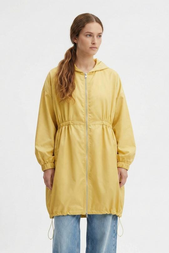 Parkas Femme Jaune Kzell 3542 Efashion Paris