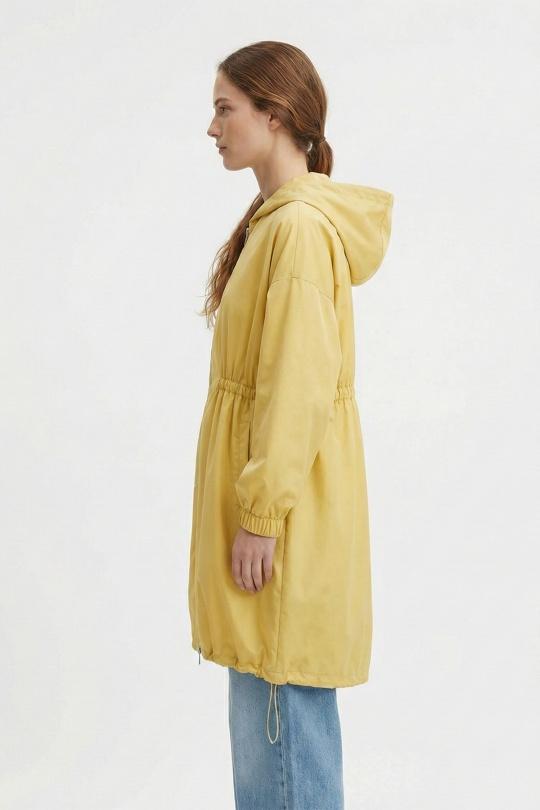 Parkas Femme Jaune Kzell 3542 Efashion Paris