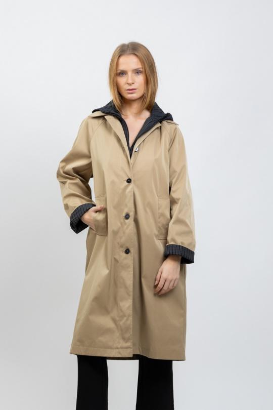 Trenchs Femme Beige Kzell 3603 Efashion Paris