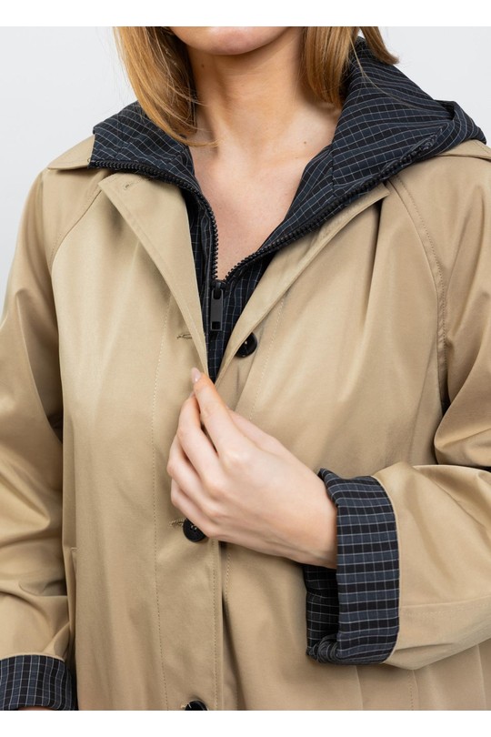 Trenchs Femme Beige Kzell 3603 Efashion Paris