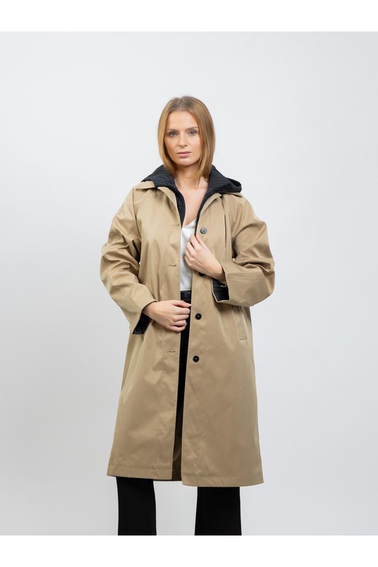 Trenchs Femme Beige Kzell 3603 Efashion Paris