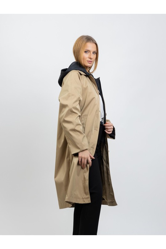 Trenchs Femme Beige Kzell 3603 Efashion Paris