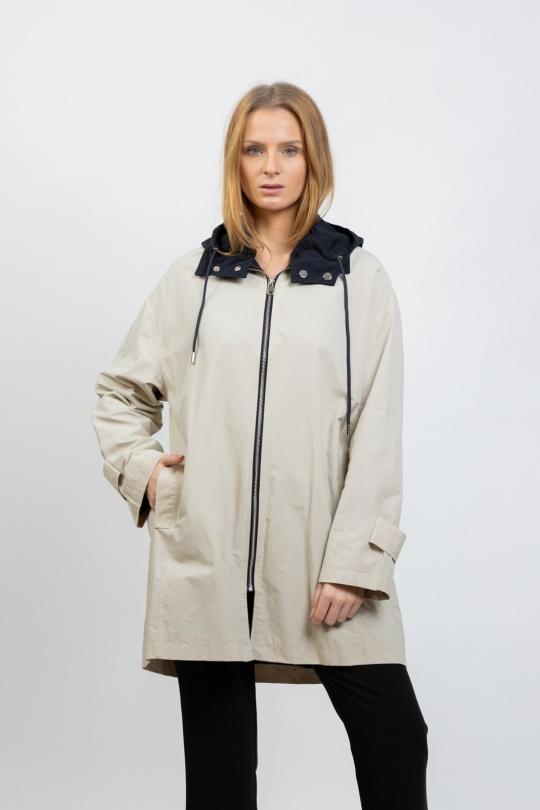 Parkas Femme Beige Kzell 3611 Efashion Paris