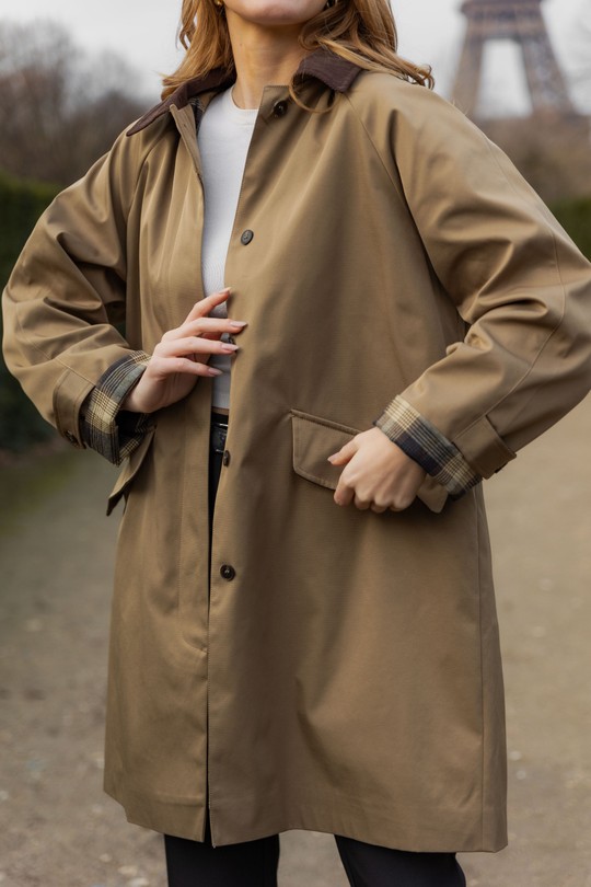 Parkas Femme Beige Kzell 3599 Efashion Paris