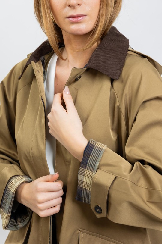 Parkas Femme Beige Kzell 3599 Efashion Paris