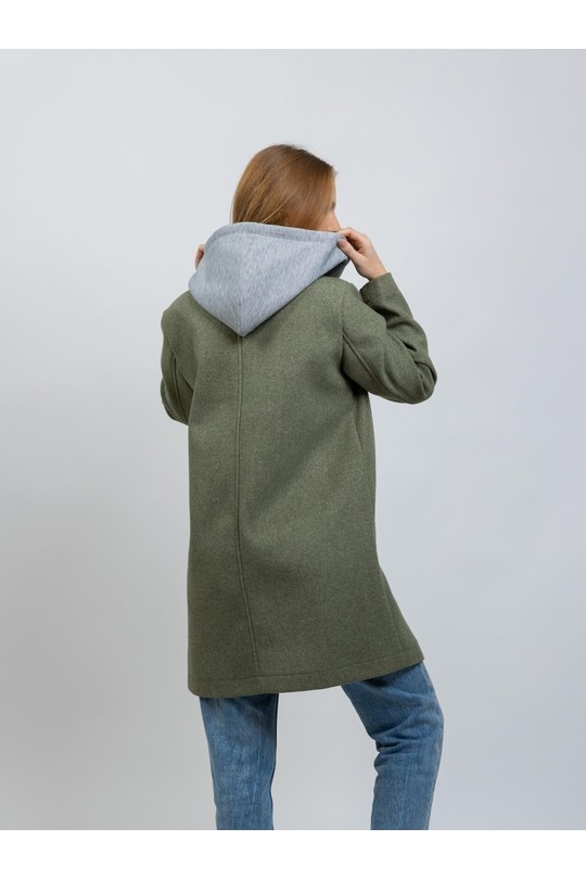 Manteaux Femme Vert Kzell 3616 Efashion Paris