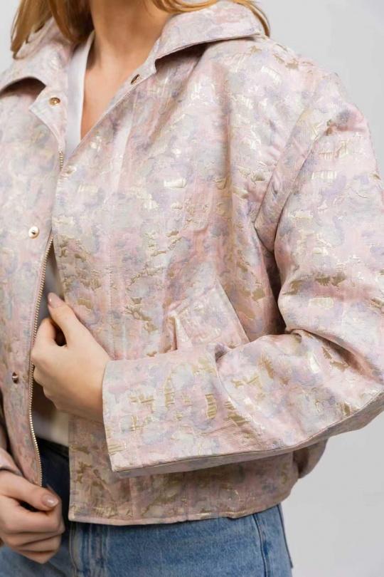 Vestes  Femme Rose Kzell 3600 Efashion Paris