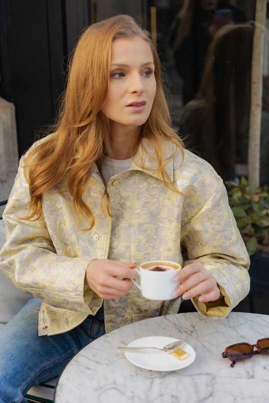 Vestes  Femme Rose Kzell 3600 Efashion Paris