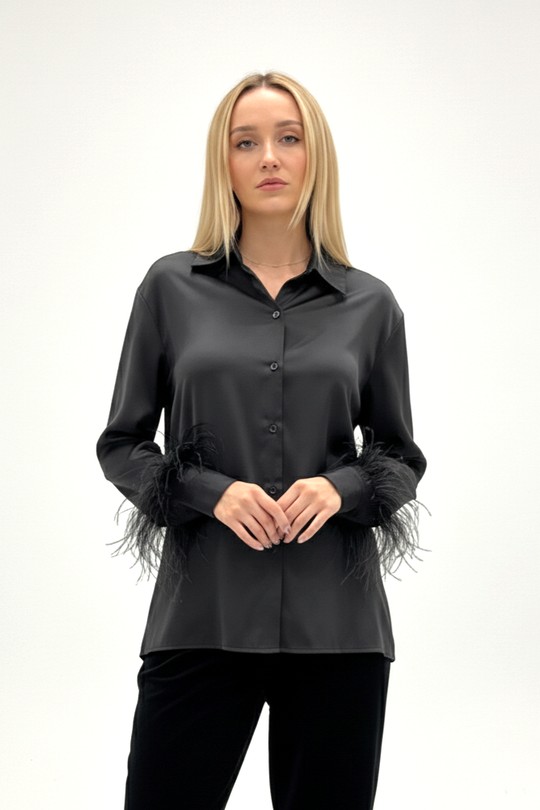 Chemises Femme Noir K-ZELL Paris 8656 Efashion Paris