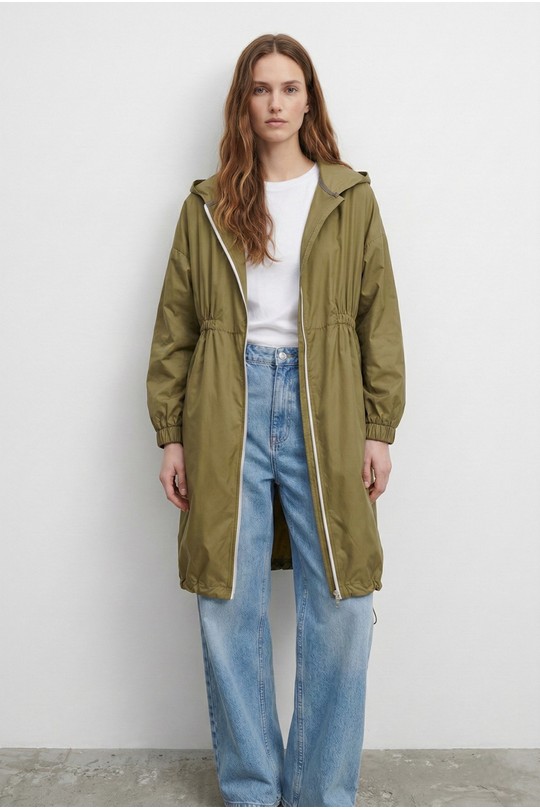 Parkas Femme Jaune Kzell 3542 #c Efashion Paris