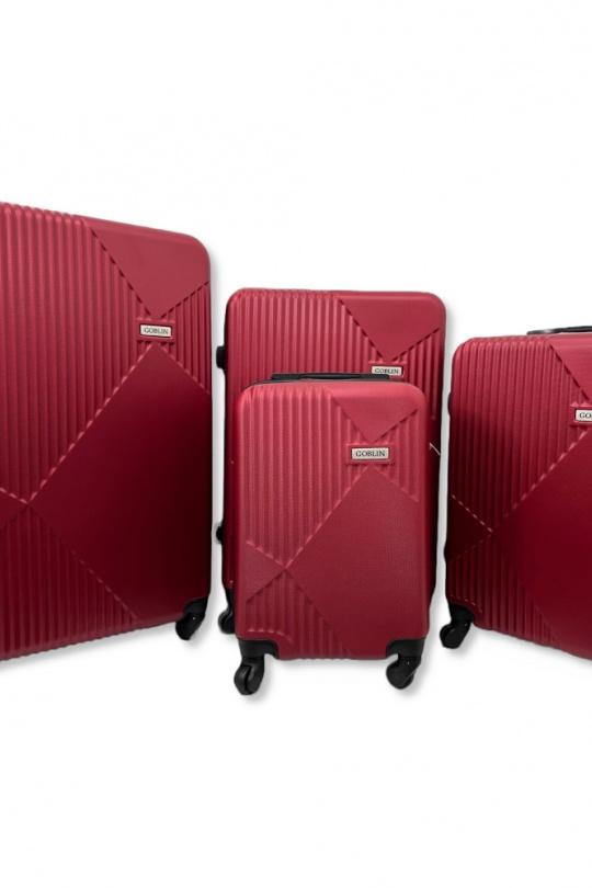Bagages Maroquinerie Rouge GOBLIN AF-64 ROUGE Efashion Paris