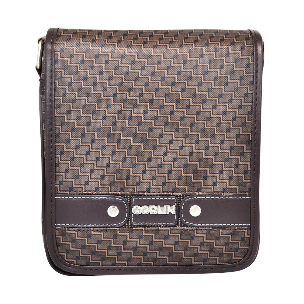 Bandoleras Marroquinería Brown GOBLIN SAC BANDOULIER SB4-2 MARRON #c Efashion Paris