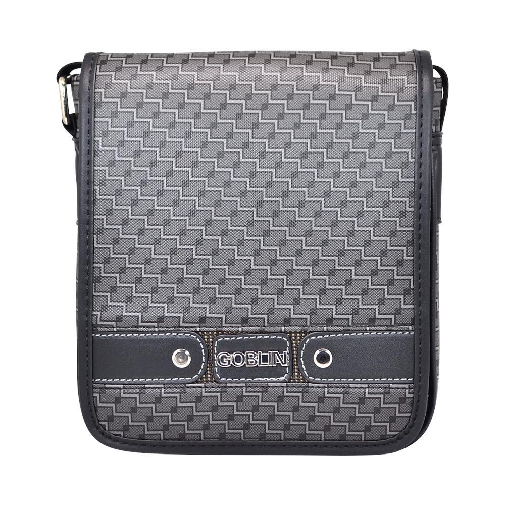 Bandoleras Marroquinería Grey GOBLIN SAC BANDOULIER SB4-2 GRIS #c Efashion Paris