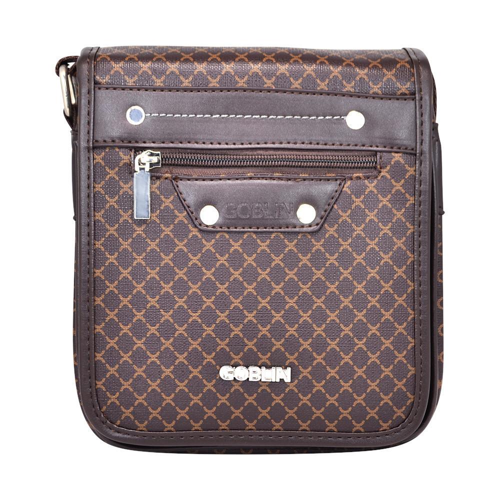 Bandoleras Marroquinería Brown GOBLIN SAC BANDOULIER SB4-1 MARRON #c Efashion Paris