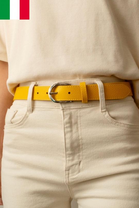 Ceintures Accessoires Jaune JCL IT30-ARG-JAUNE Efashion Paris