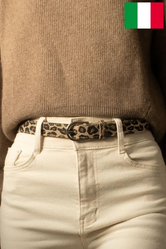 Cinturones Complementos Print1 JCL IT250-DAIM-LEOPARD-CLAIR Efashion Paris