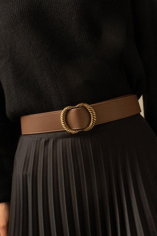 Belts Accessories Brown JCL W401 Efashion Paris