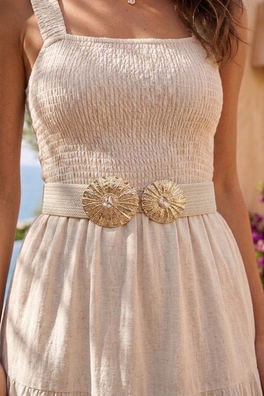 Ceintures Accessoires Ecru JCL CF23 Efashion Paris