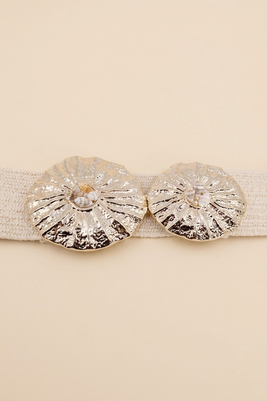 Ceintures Accessoires Ecru JCL CF23 Efashion Paris