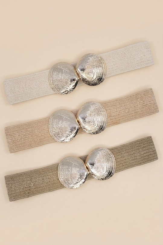 Ceintures Accessoires Ecru JCL CF20 Efashion Paris