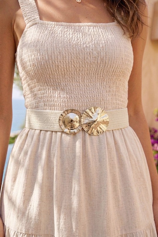 Ceintures Accessoires Taupe JCL CF22 Efashion Paris