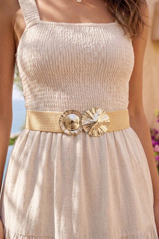 Ceintures Accessoires Taupe JCL CF22 Efashion Paris