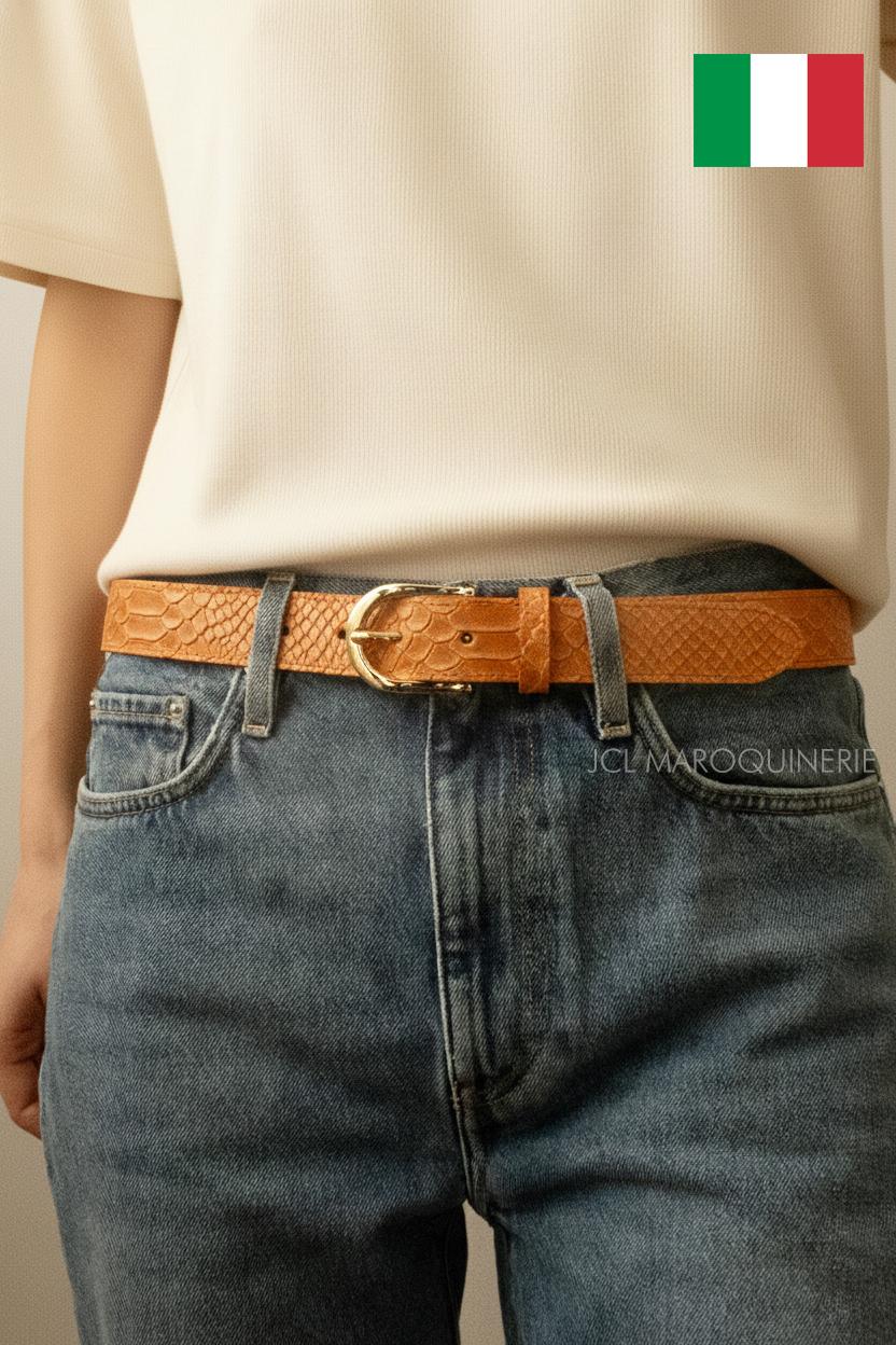 Ceintures Accessoires Orange JCL IT30-30-LZ-ORANGE #c Efashion Paris