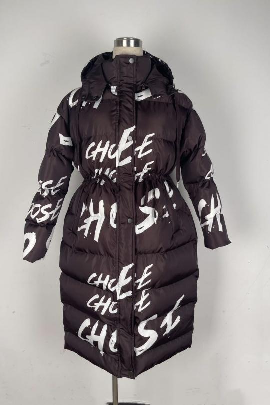 Doudounes Femme Noir AIKHA 08-5372 Efashion Paris