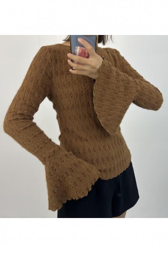 Top Donna Brown AIKHA 05-3545 Efashion Paris