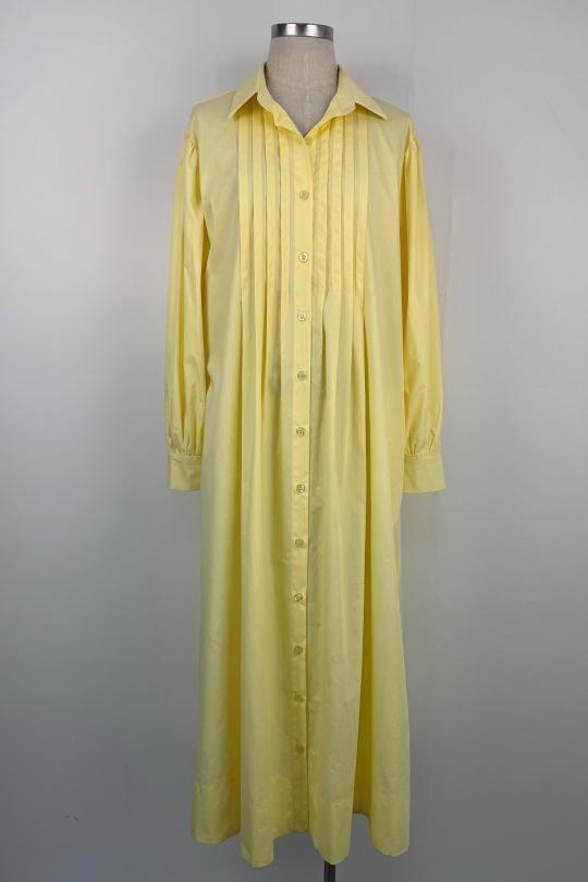Robes longues Femme Jaune AIKHA 02-3645 Efashion Paris