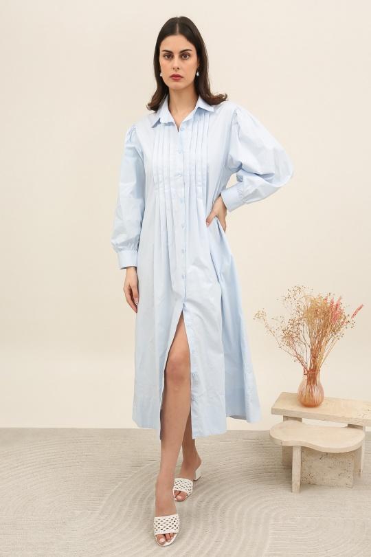 Robes longues Femme Jaune AIKHA 02-3645 Efashion Paris