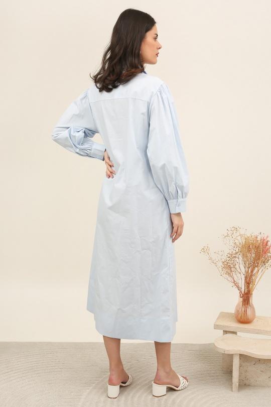 Robes longues Femme Jaune AIKHA 02-3645 Efashion Paris