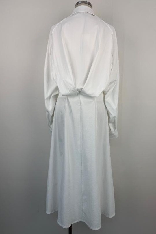 Robes longues Femme Blanc AIKHA 02-3609 Efashion Paris