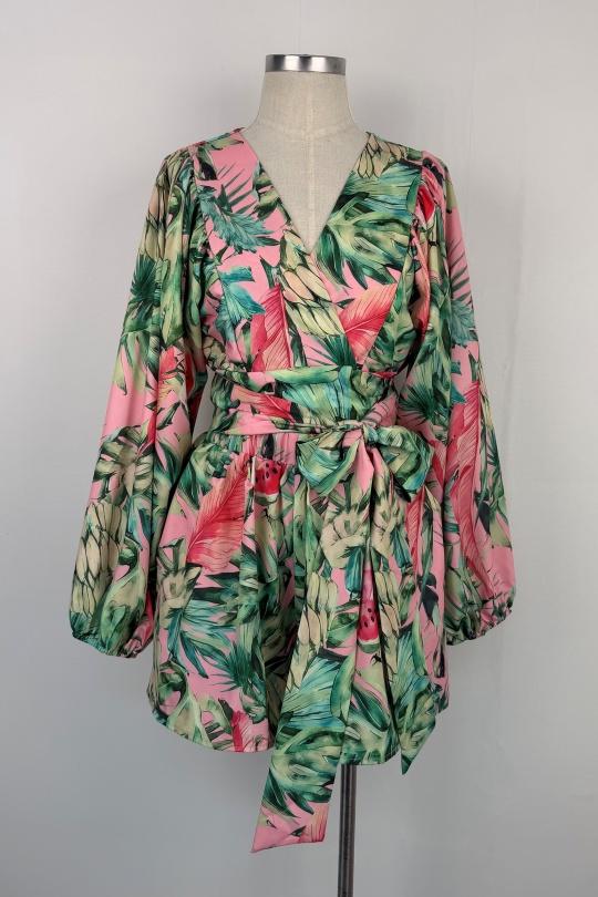 Combinaisons Femme Vert AIKHA 06-3657 Efashion Paris