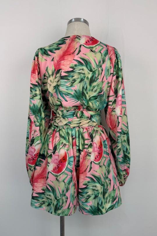 Combinaisons Femme Vert AIKHA 06-3657 Efashion Paris