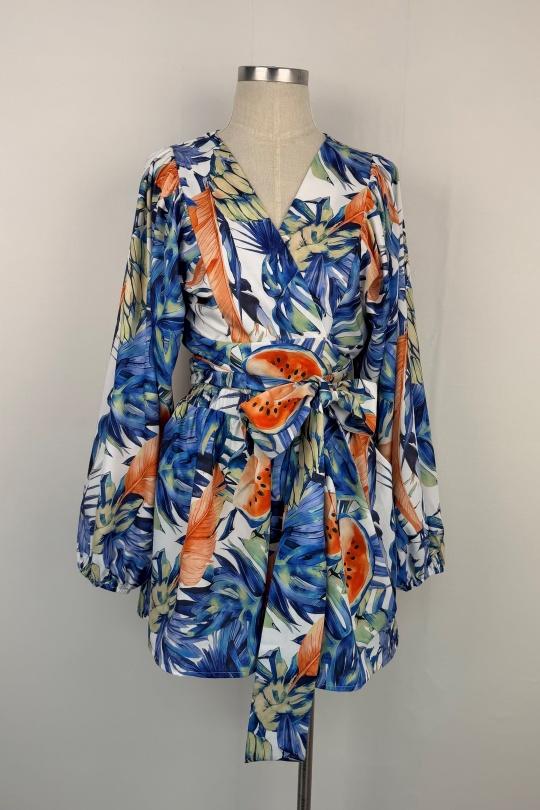 Combinaisons Femme Vert AIKHA 06-3657 Efashion Paris