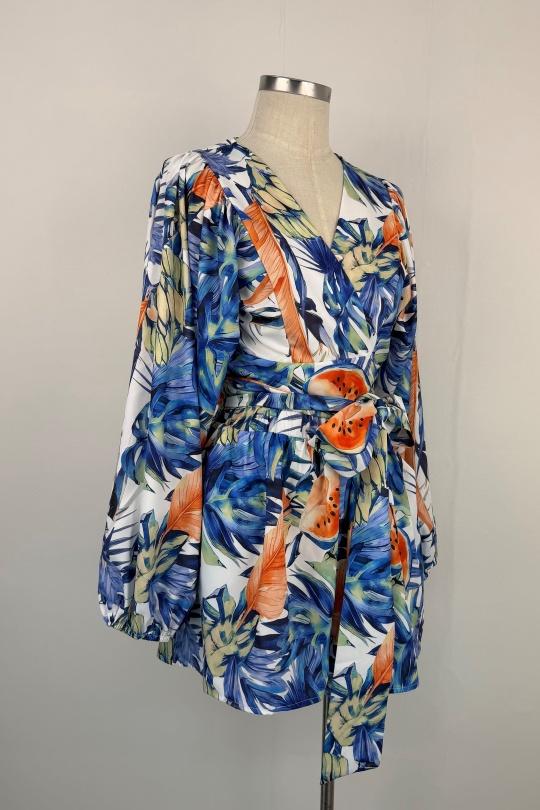 Combinaisons Femme Vert AIKHA 06-3657 Efashion Paris