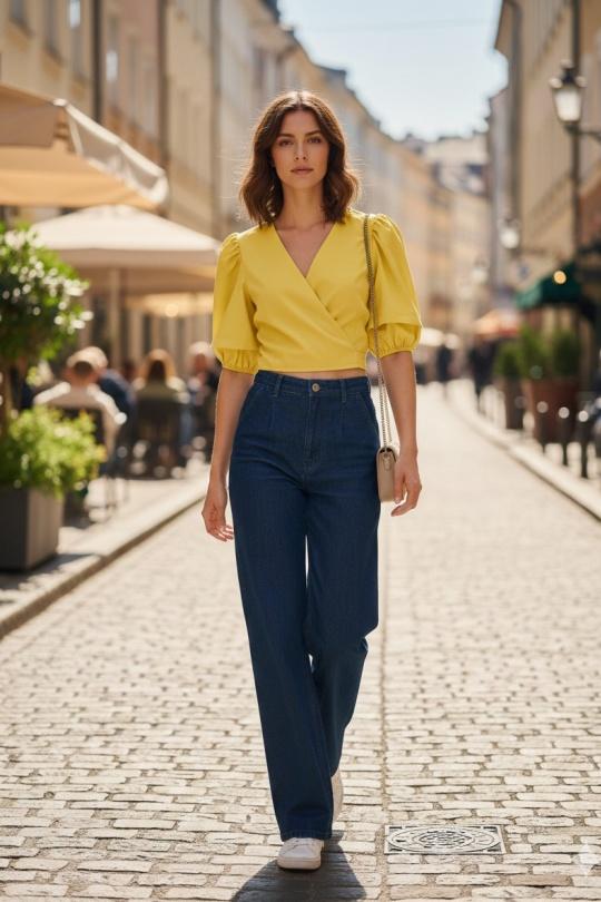 Tops Femme Blanc AIKHA 05-3602 Efashion Paris