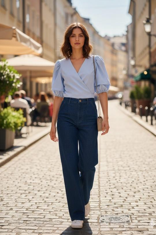 Tops Femme Blanc AIKHA 05-3602 Efashion Paris