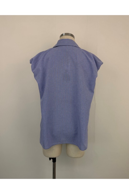 Chemises Femme Bleu AIKHA 05-3669 Efashion Paris